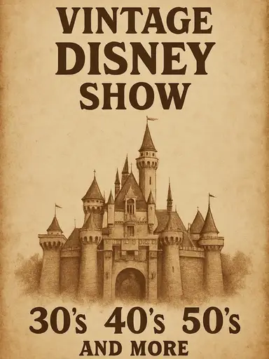 Vintage Antique Disney Show 30's 40's 50's $2 starts