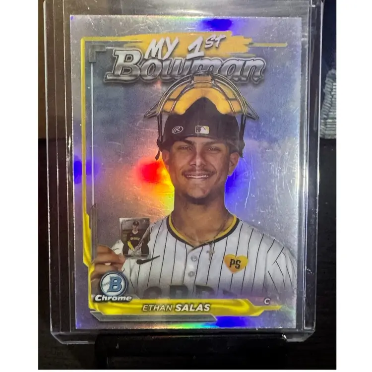 Ethan Salas My First Bowman Sam Diego Padres
