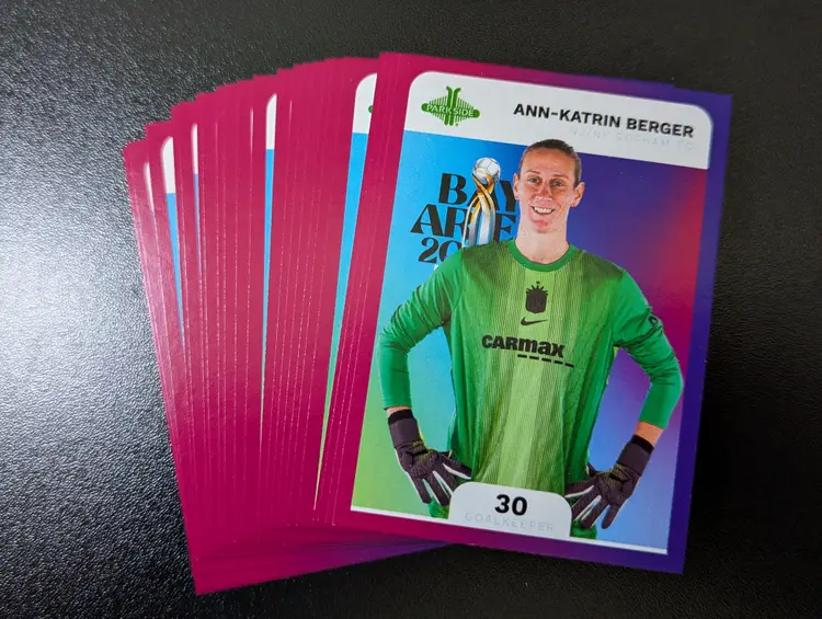 2025 Parkside NWSL Championship Game Exclusive Team Set Gotham FC (21 Cards)