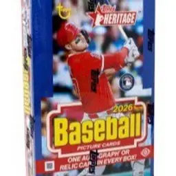 Milwaukee Brewers - 2026 Topps Heritage Baseball 6 Hobby Box PYT Live Rip #5 MBB1861