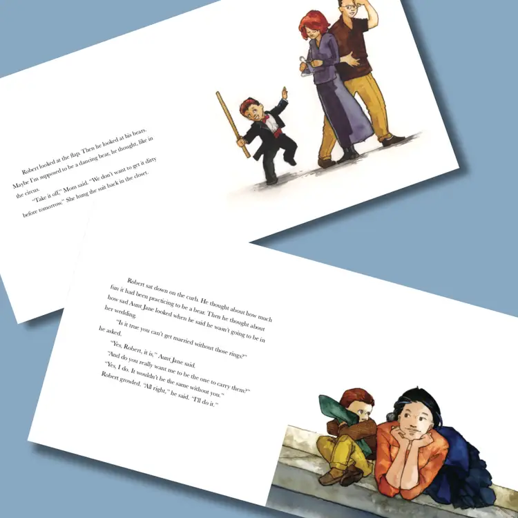 The Ring Bear: A Wedding Book for Kids (hardcover version)