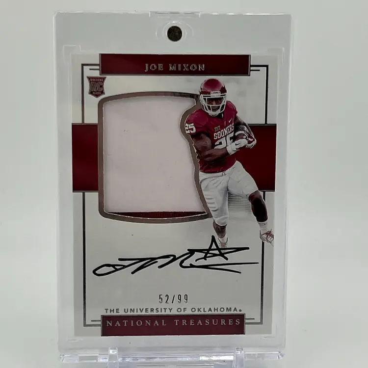 Joe Mixon Rookie Patch Auto 2017 Panini National Treasures College #/99 RPA