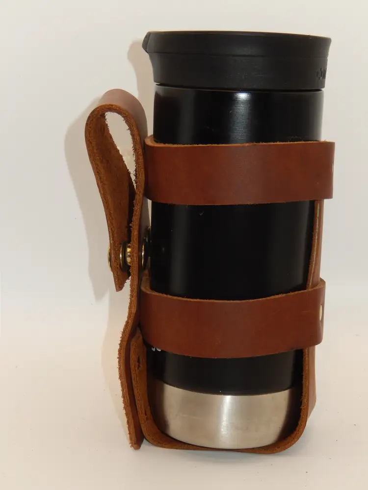 Leather Cup / Bottle Holder