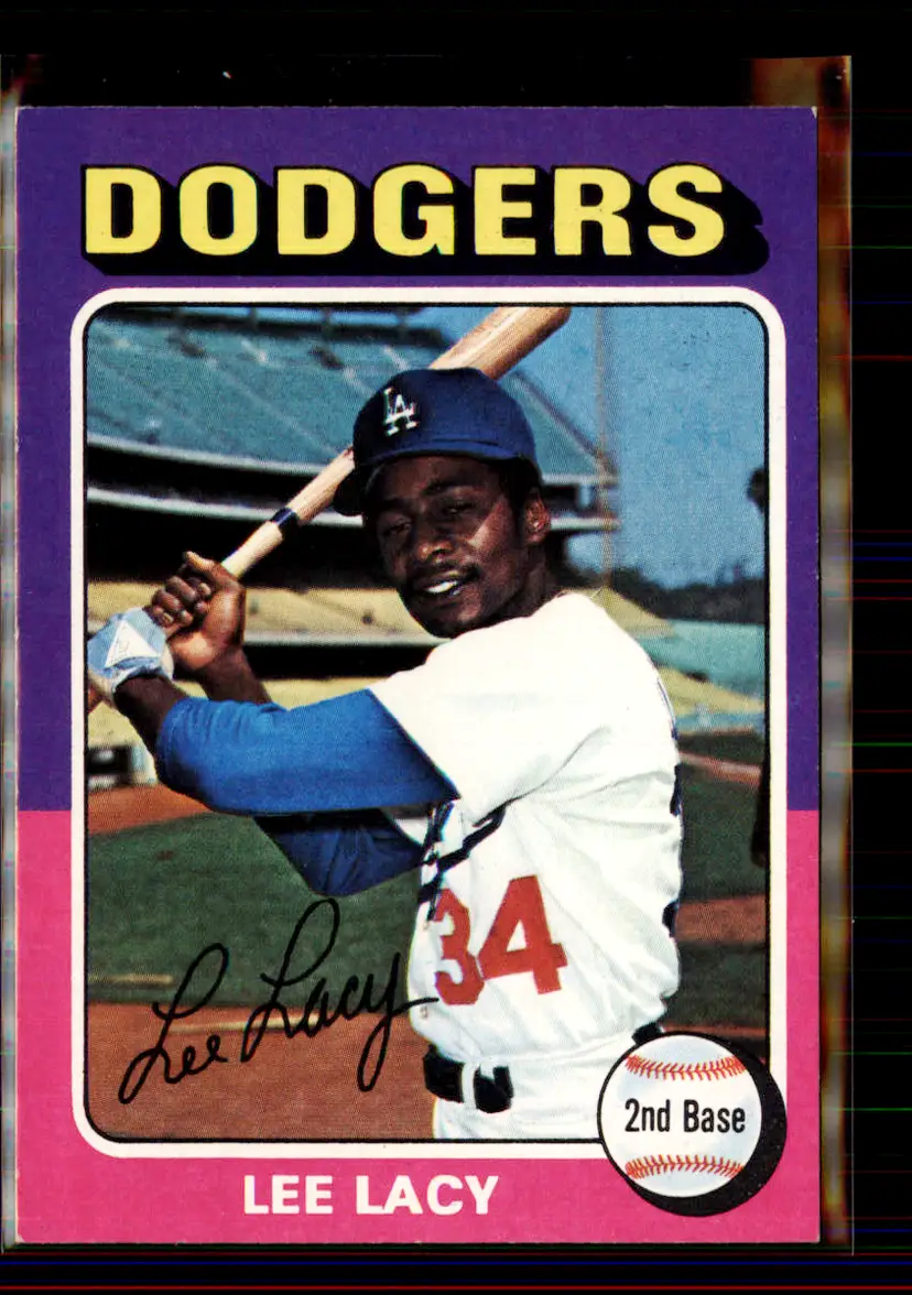 Lee Lacy 1975 Topps #631 - Los Angeles Dodgers - (pk2-25)