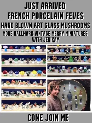 Hand Blown Glass Mushrooms And Minis On  Niknax.net￼