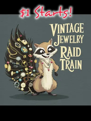 Vintage Jewelry Raid Train with MyFlippingVanLife 
