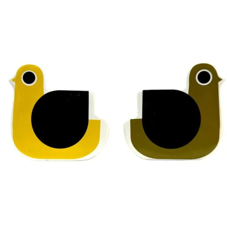 Orla Kiely House Retro Style Bird Salt  & Pepper Shakers