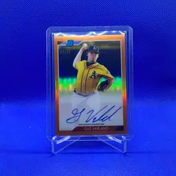2020 Bowman Heritage Gus Varland Auto /25 Oakland Athletics