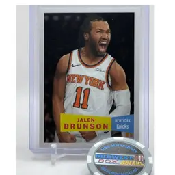 2025-26 Topps NBA Living Set Card #2 Jalen Brunson - New York Knicks