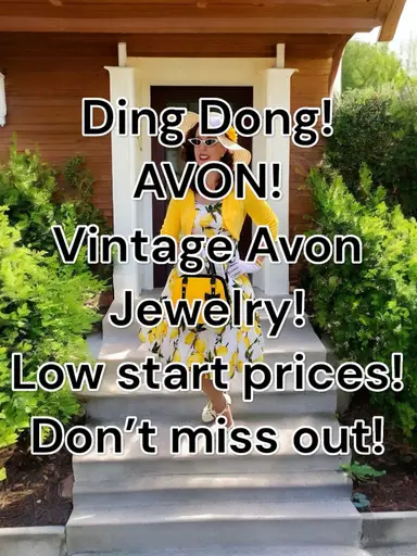 Vintage Avon Jewelry In The Box- Low Start Price! Including Tiny Treasures🥰