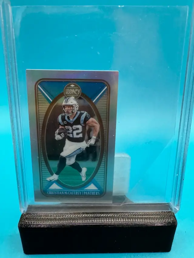 Christian McCaffrey Legacy Mini Refractor San Francisco 49ers