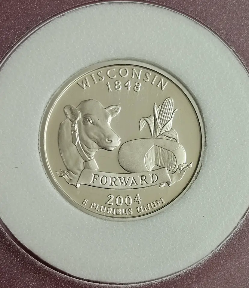 2004-S Wisconsin SILVER Ultra Cameo