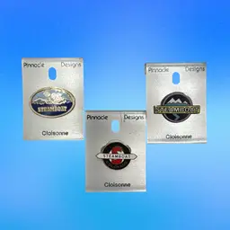 Lot (3) Vintage Steamboat Ski Resort Colorado Cloisonné Collectible Pins