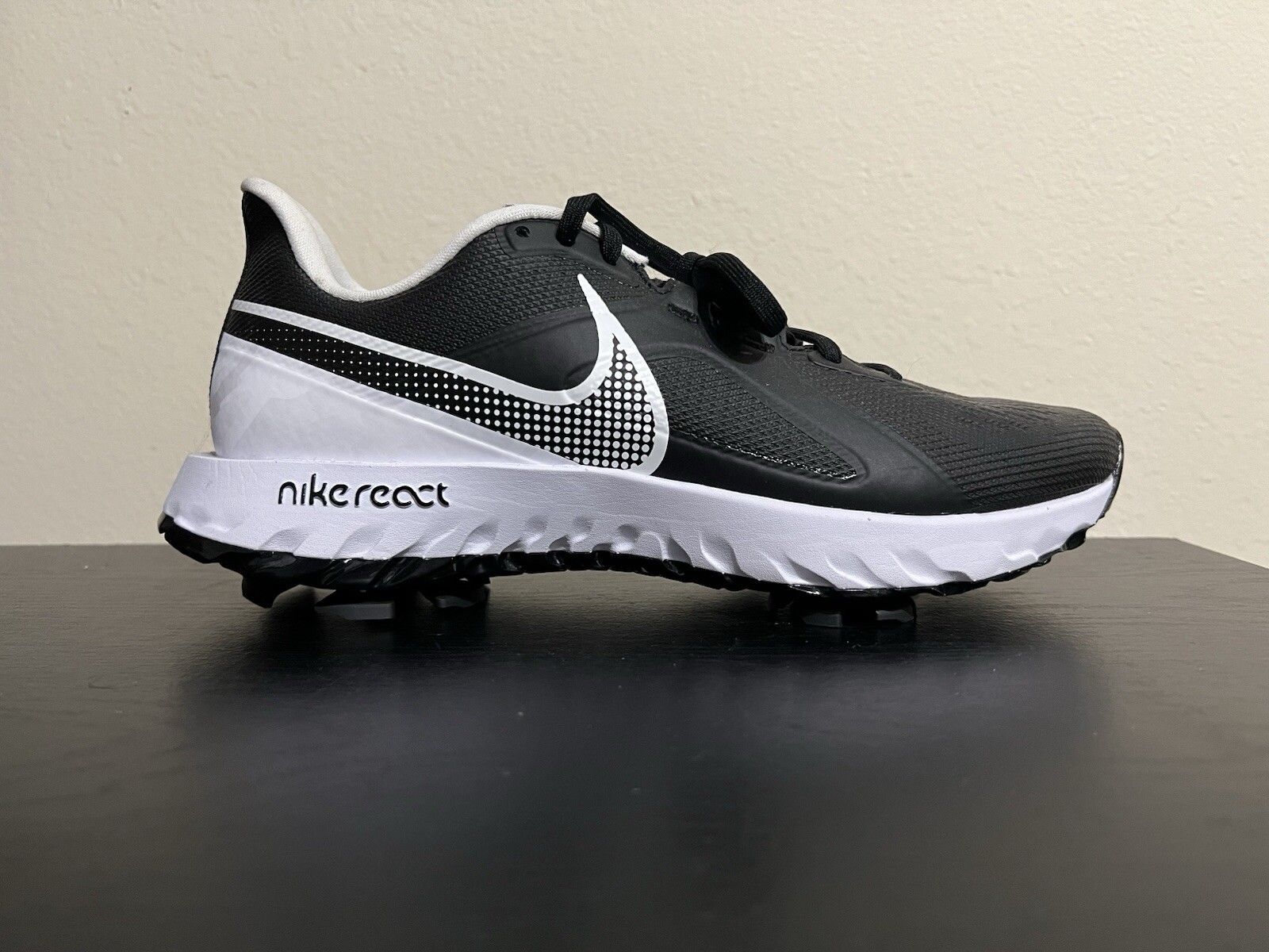 Nike React Infinity Pro Golf Shoes Men Size 8 Women 9 Black
