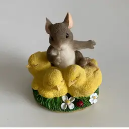 Fitz & Floyd Charming Tails Shhh, Don’t Make A Peep 88/702