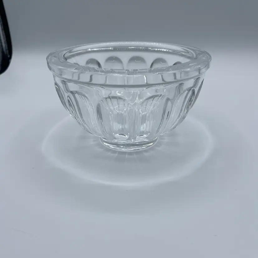 ORREFORS SWEDEN " SAN MICHELE " CRYSTAL BOWL Signed + Numbered 6”x 3.5”