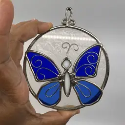 Round Butterfly Sun Catcher
