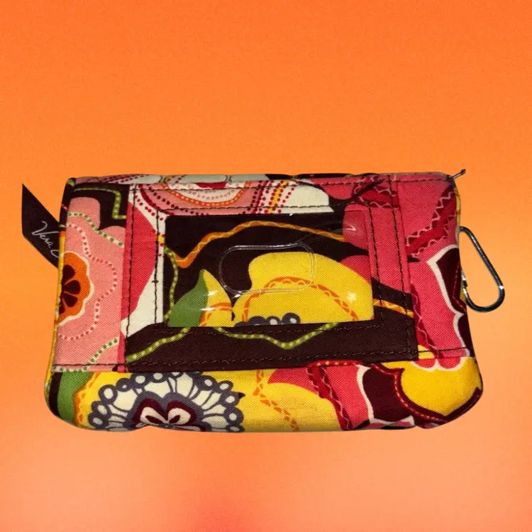 Vera Bradley wallet featuring the retired "Buttercup" pattern