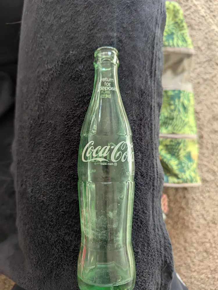 Vintage Coca-Cola Glass Bottle