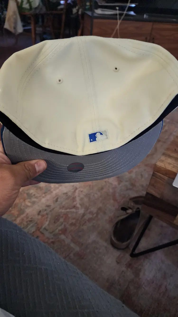 NEW ERA FITTED CAP 7 3/4 59FIFTY Atlanta Braves Side Batty