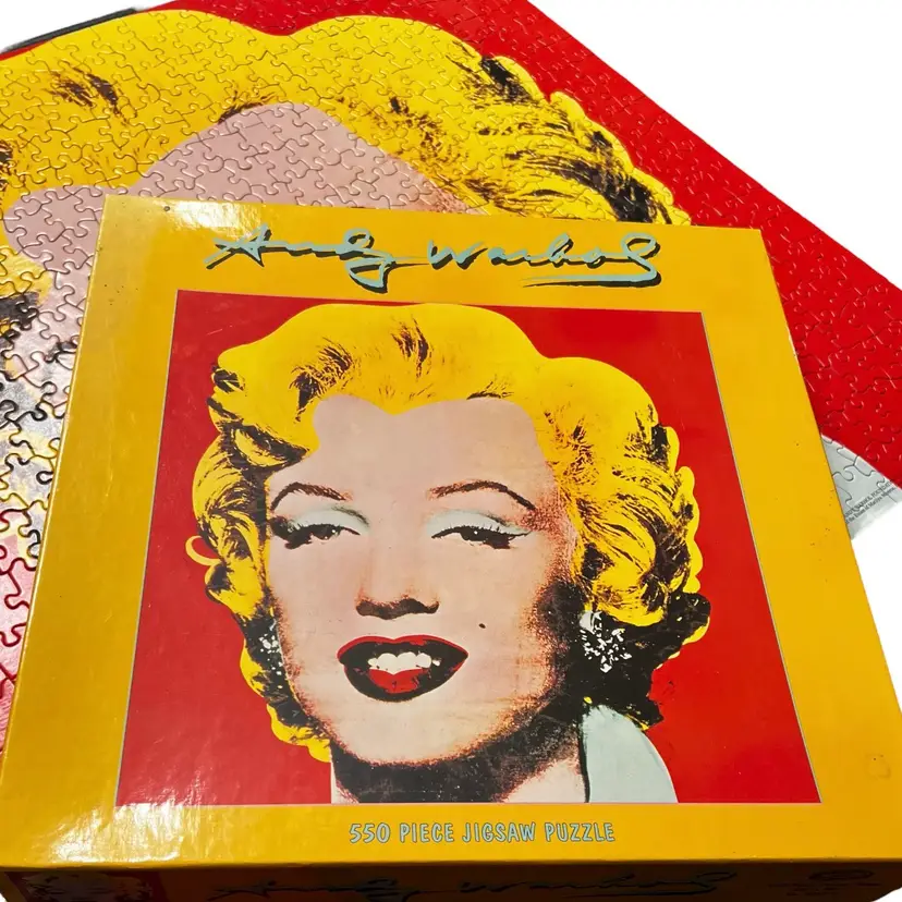 Andy Warhol Shot Red Marilyn Monroe 1964 Jigsaw Puzzle 1998 Ceaco Complete