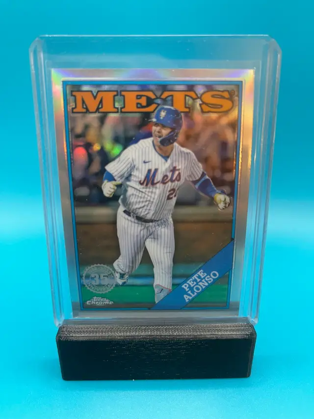 Pete Alonso 25th Anniversary Refractor New York Mets