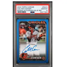 Colton Cowser - Blue Auto - Rookie - PSA 10