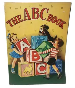 Vintage 1940 Whitman Publishing The ABC Book Storybook