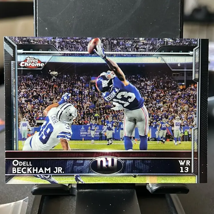 2015 Topps Chrome Odell Beckham Jr. #18 Catch