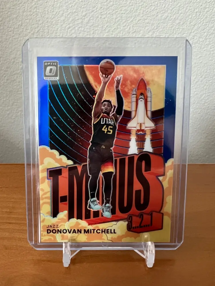 2021-22 Optic - Donovan Mitchell T-Minus /85 Utah Jazz