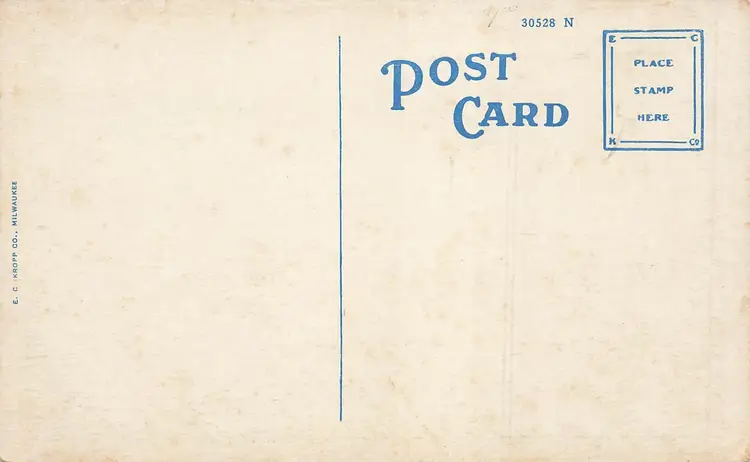 HOLLYWOOD FLORIDA~HOLLYWOOD INN~1920s POSTCARD