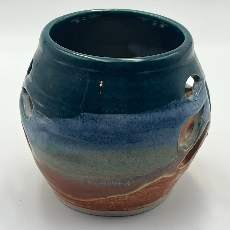 Sunset Canyon Pottery- Stoneware Luminary Candle Holder