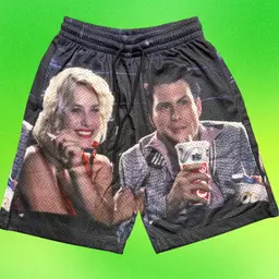 TRUE ROMANCE Clarence & Alabama Shorts By Rucking Fotten