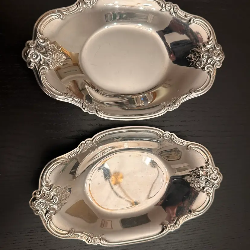 International Silver Co Dish Pair