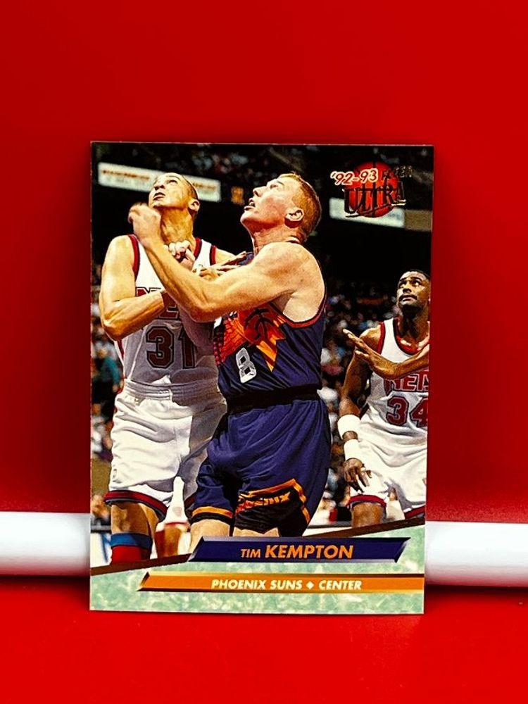 1993 Fleer Ultra Collector Basketball Trading Card Suns Tim Kempton #340