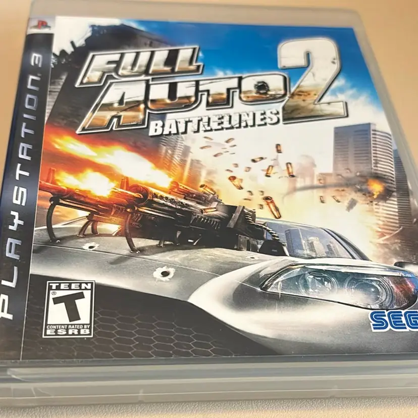 PS3 - Complete In Case - Full Auto 2 Battlelines