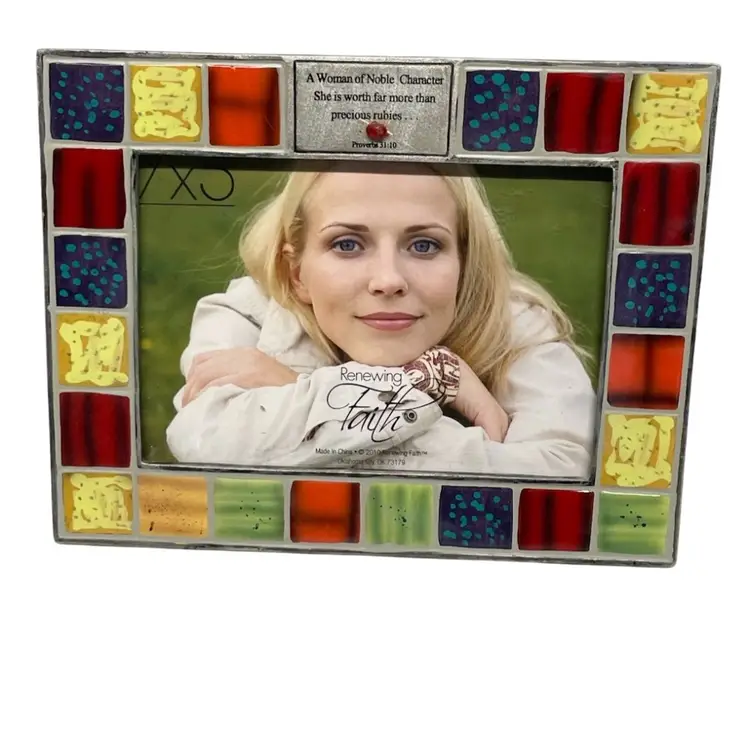 Multicolor Tile Frame