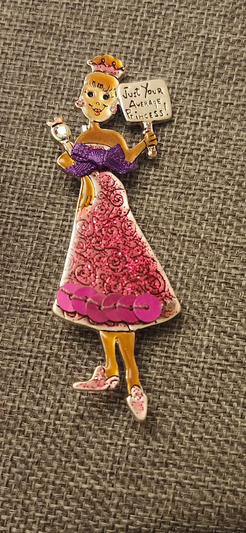 AJMC Just your average Princess Brooch