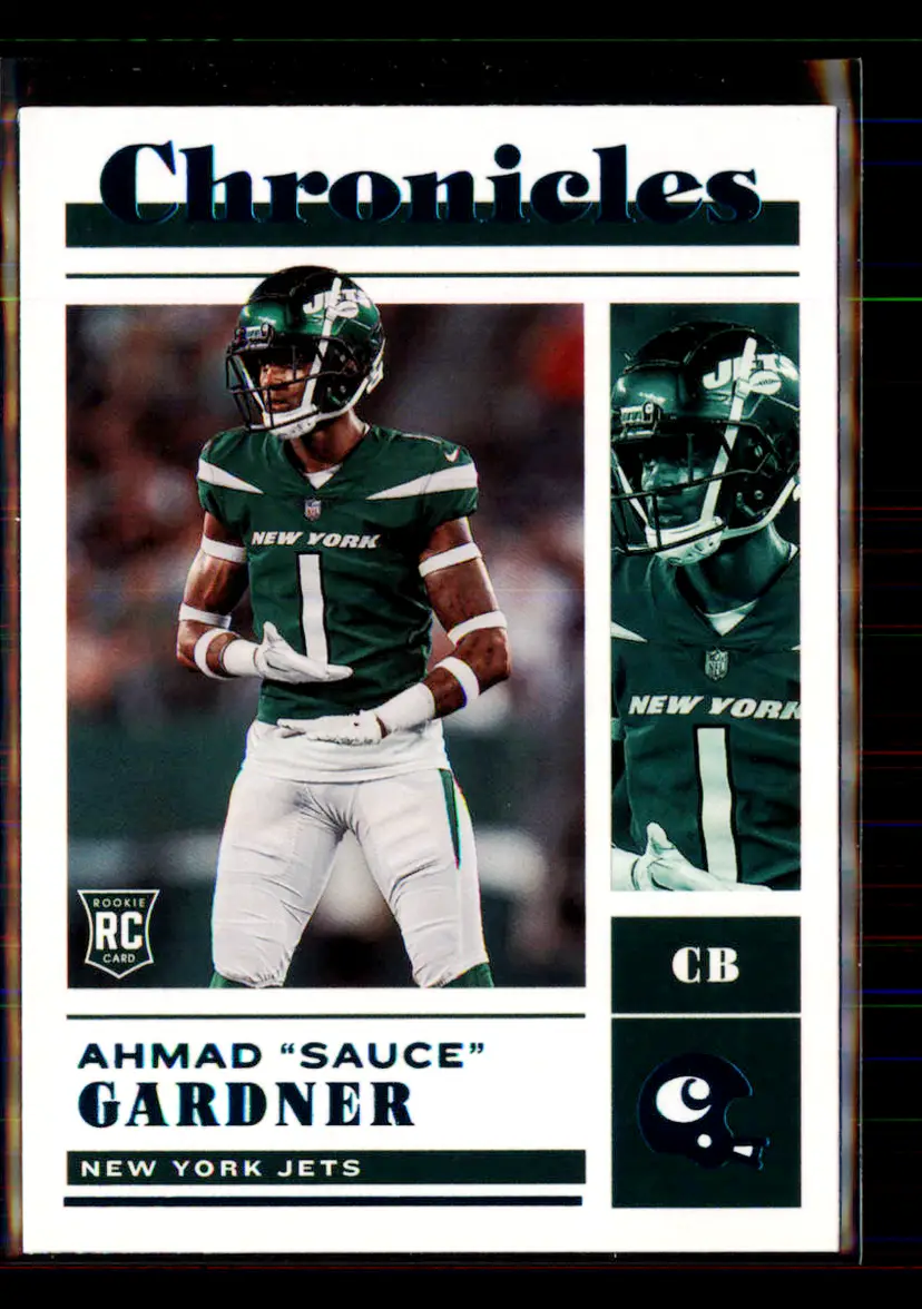 Ahmad Sauce Gardner 2022 Panini Chronicles Teal #38 - (113) - New York Jets