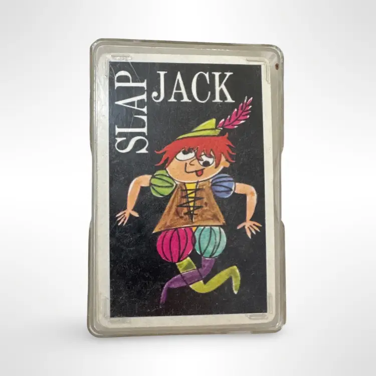 Vintage 1965 Whitman Slap Jack Card Game In Hard Case 44 Cards Complete
