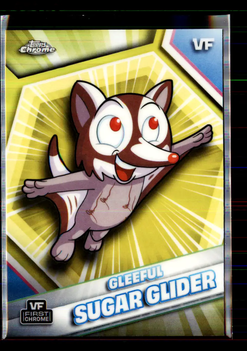 Gleeful Sugar Glider Yellow 2026 Topps Chrome VeeFriends 83 - (143)