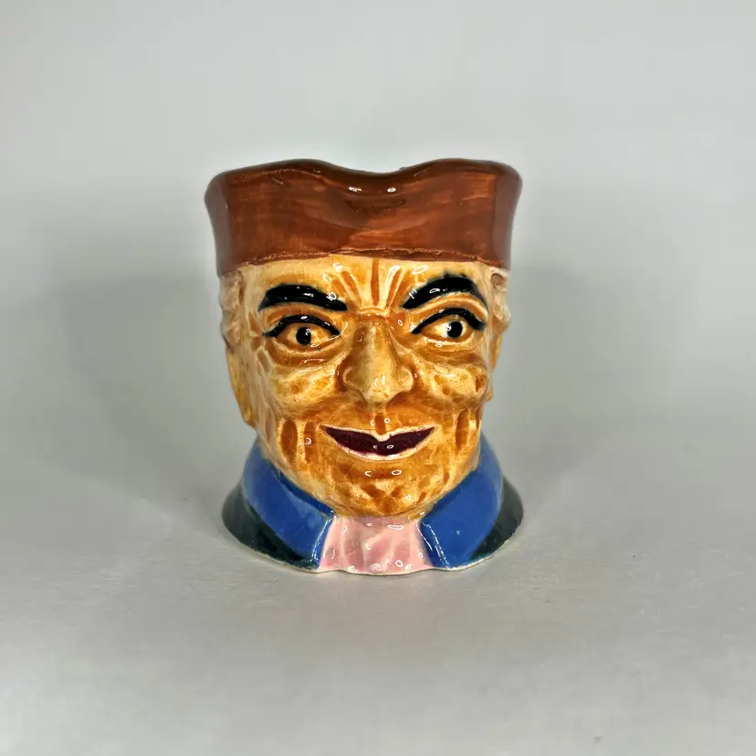 Toby Mug Character Face Head Made Japan Mini Creamer Estate Colonial Vintage