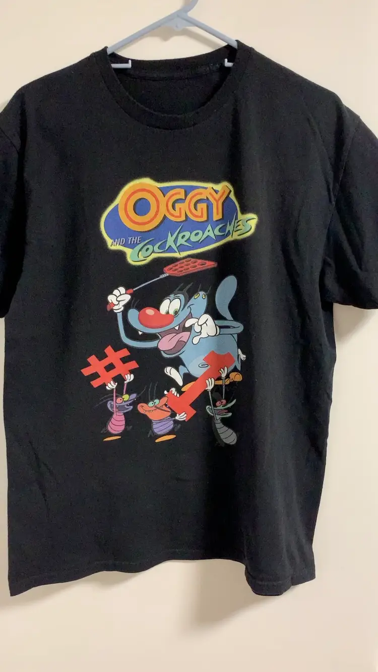 Oggy and Cockroaches t shirt
