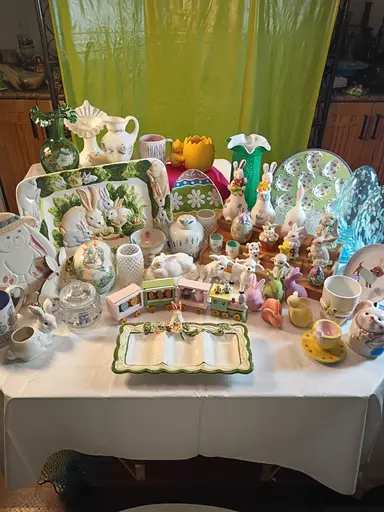 Shop the Easter table pop-up w Mostly Midcentury