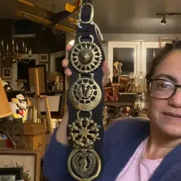 Horse Brasses On Leather Strap