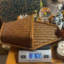 Wicker Letter Holder