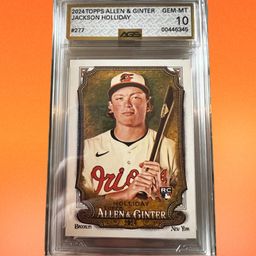 Jackson Holliday RC 2024 Topps Allen & Ginter AGS 10