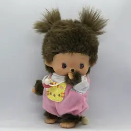 Sekiguchi Monchhichi Bebichhichi pacifier/thumbsucker plush doll
