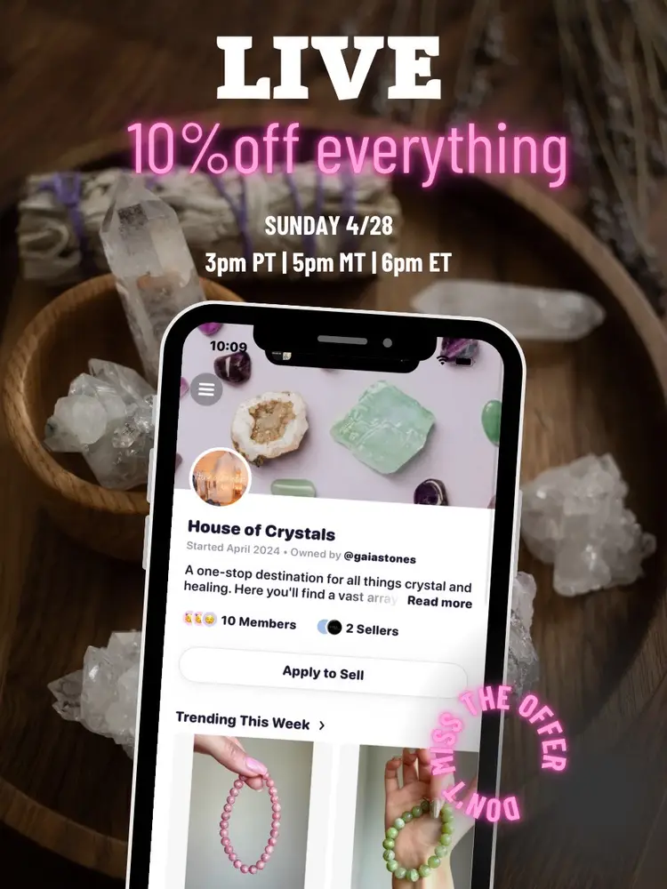 Natural Crystal Bracelet Livestream (Bilingual)