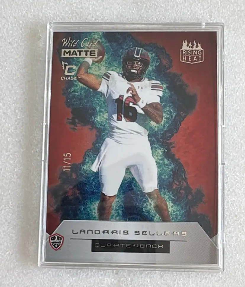 2025 Wild Card LaNorris Sellers Matte Rookie Heat #rhls RC SN15